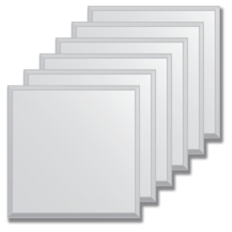 veidrodines plyteles 10x10