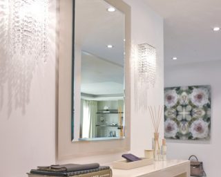 veidrodziai su facetu