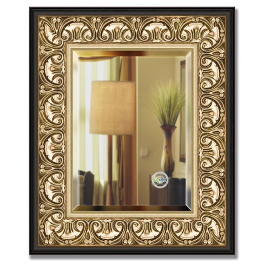 Mirror with frame Golden Baroque