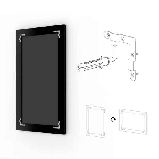 Veidrodžio montavimas