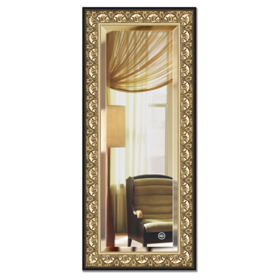 Mirror with frame