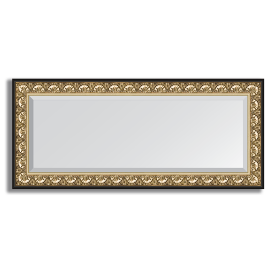 Mirror with frame Golden Baroque