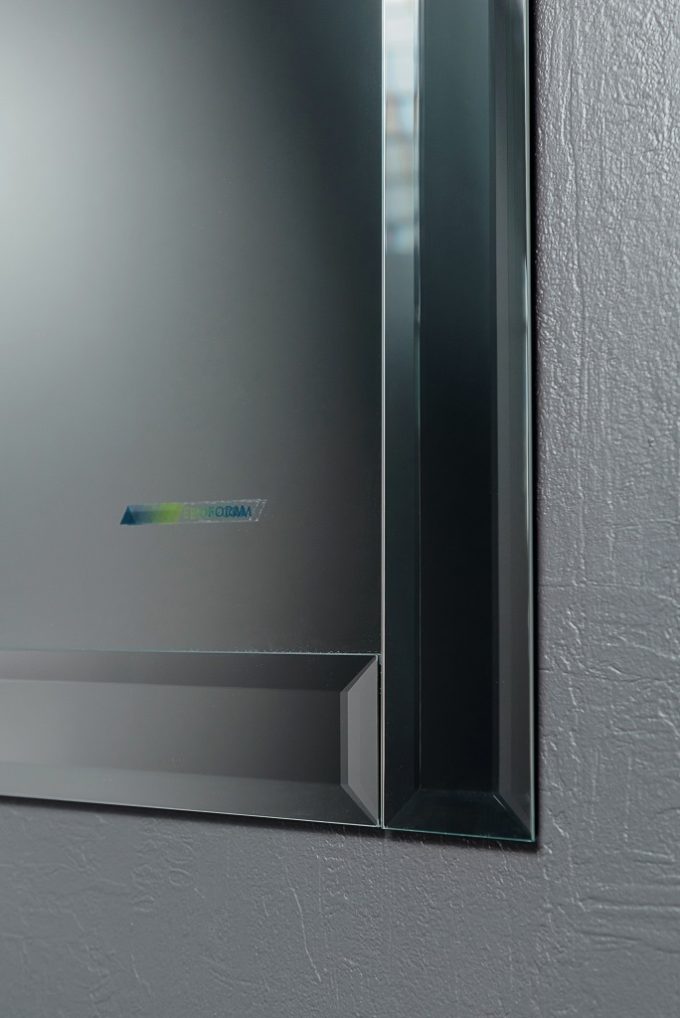 VEIDRODIS SU VEIDRODINIU RĖMU