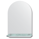 vonios veidrodis su lentynele 40x60