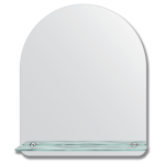 vonios veidrodis su lentynele 50x60