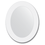 ovalus veidrodis 40x50
