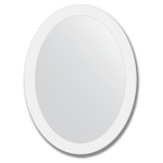 ovalus veidrodis 60x80