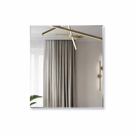 Veidrodis 80×90 (90×80) cm, facetas 15 mm