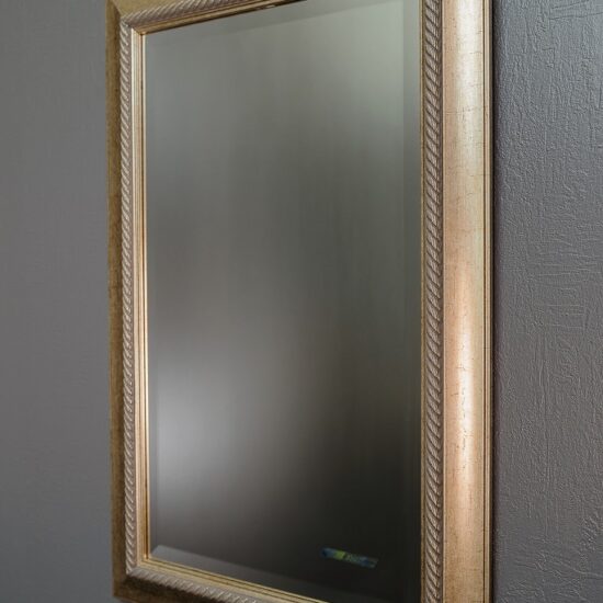 Mirror with frame