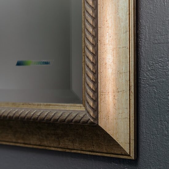 Mirror with frame