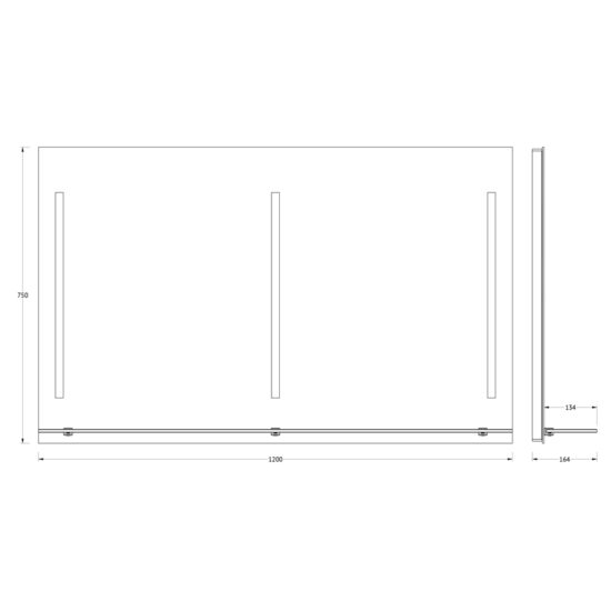 Veidrodis su apšvietimu