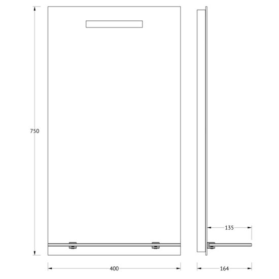 veidrodis su apsvietimu