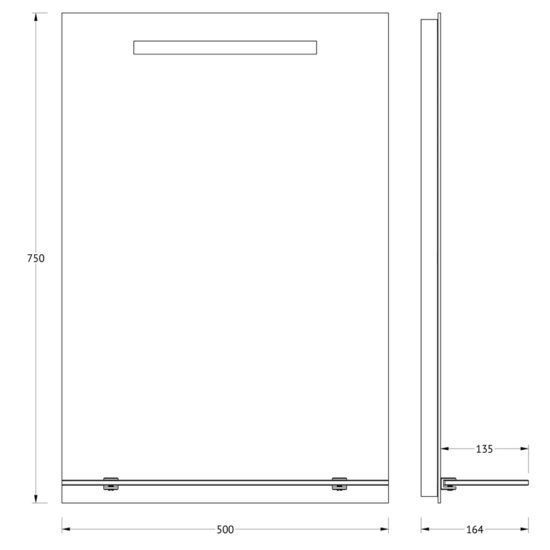 Veidrodis su apšvietimu