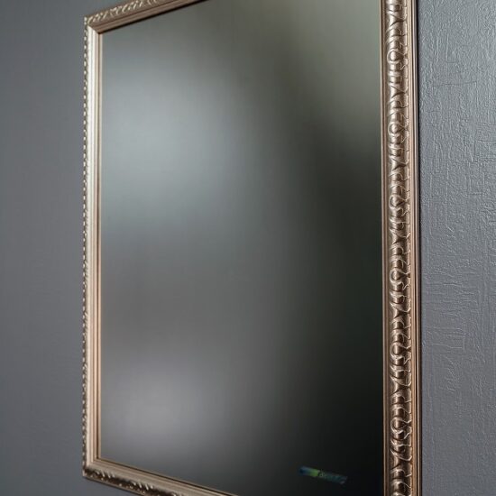 Mirror with frame