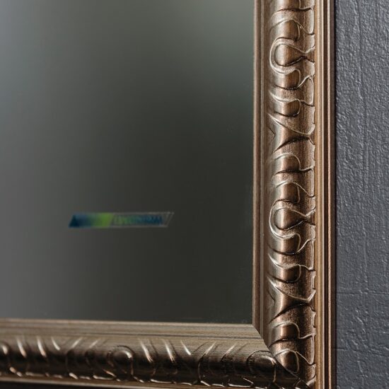 Mirror with frame