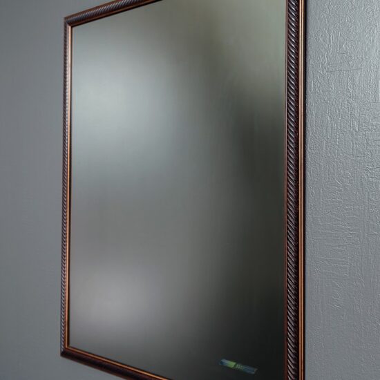Mirror with frame