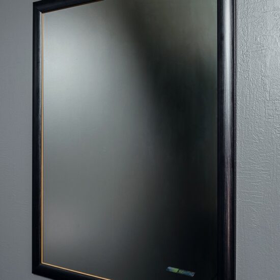 Mirror with frame