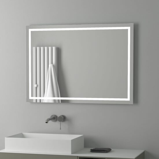 Mirror with LED 70x100