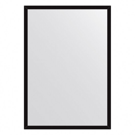 Mirror with black frame