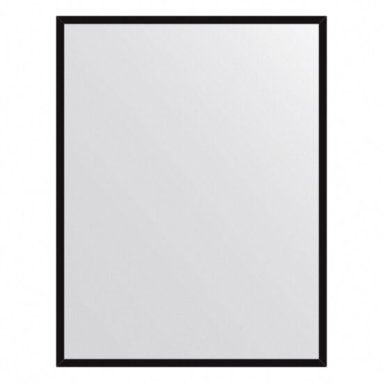 Mirror with black frame