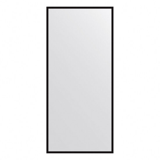 Mirror with black frame