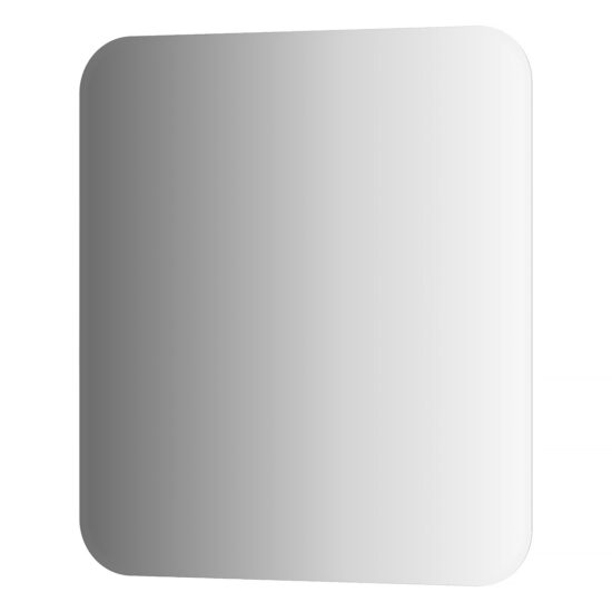 Mirror with rounded corners