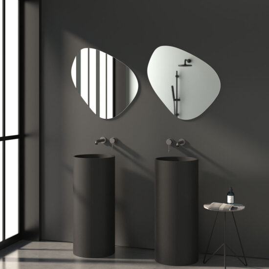 Mirror with non-standard shapes 70x70