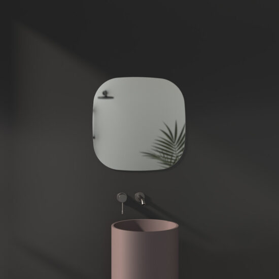 Veidrodis uzapvalintais kampais 60x60