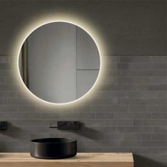 Mirror with backlight