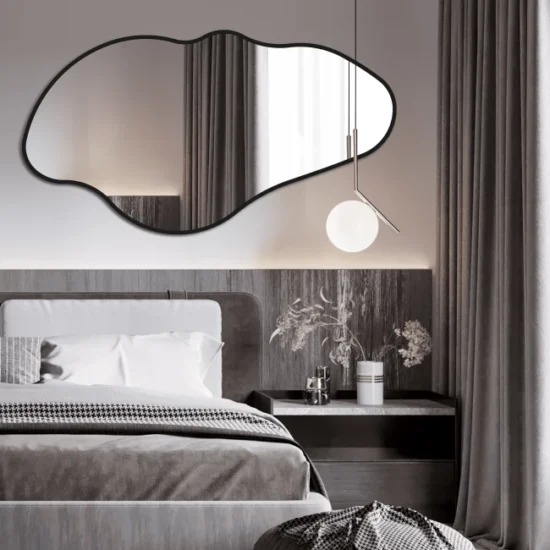 Irregularly shaped mirror 110x60