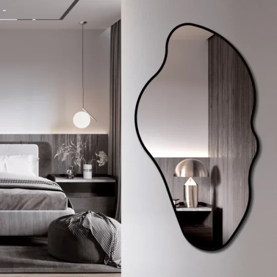 Irregularly shaped mirror 110x60