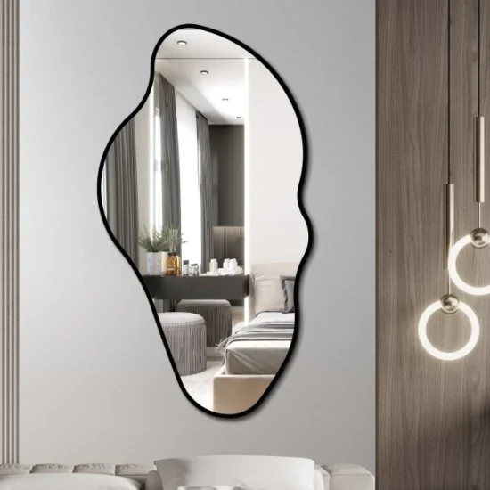 Irregularly shaped mirror 110x60