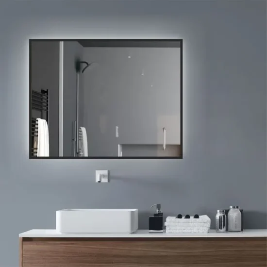 Mirror with led lighting
