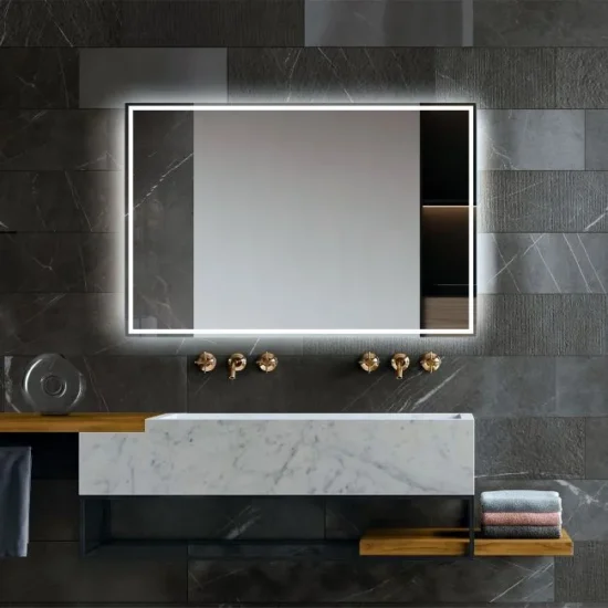 Veidrodis su apsvietimu 120x80