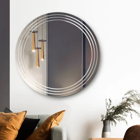 Round mirror 65 cm