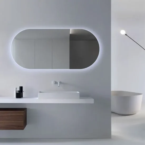 Mirror with backlight 110x50