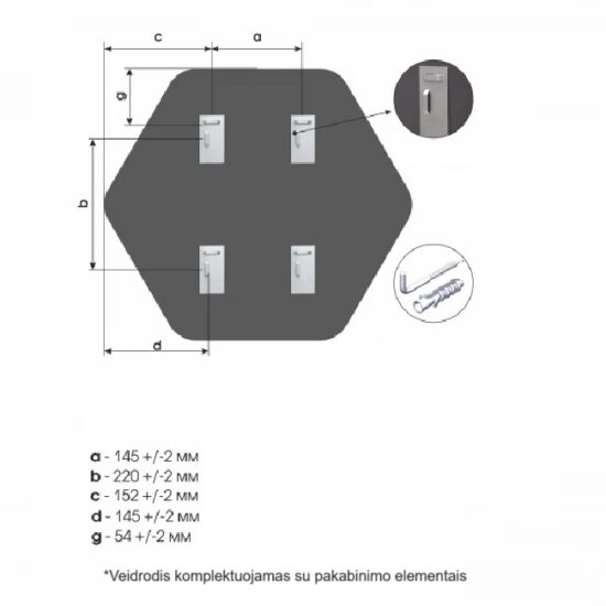 Korio formos veidrodis