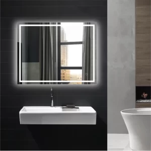 Veidrodis su apsvietimu 90x70 cm