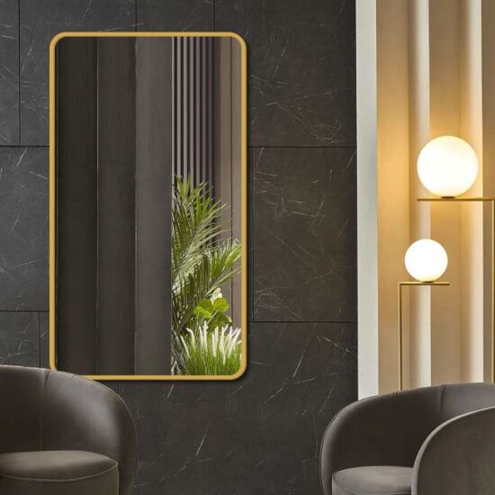 Mirror with rounded corners 80x110 cm