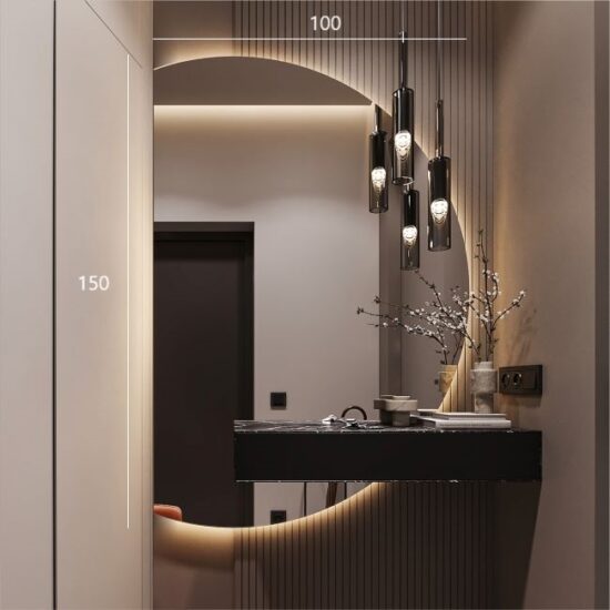 Bumblebee mirror 100x150 cm