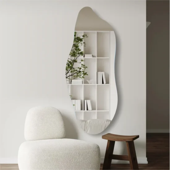 Netaisyklingos formos veidrodis 