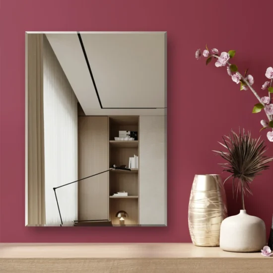 Veidrodis 40×55 (55×40) cm, facetas 15 mm