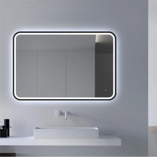 veidrodis su apsvietimu