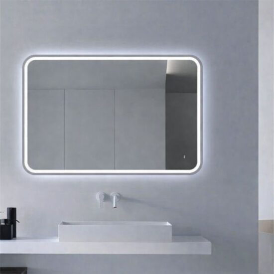 veidrodis su apsvietimu 100x70