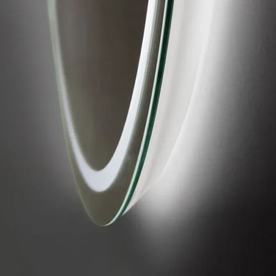 Apvalus 80 cm veidrodis su apsvietimu