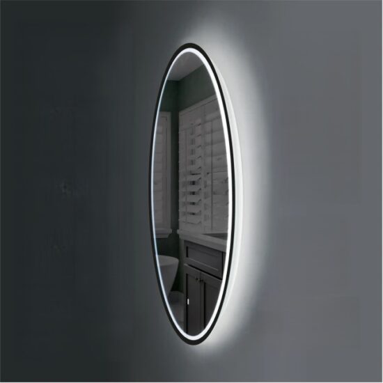 Apvalus veidrodis su apsvierimu