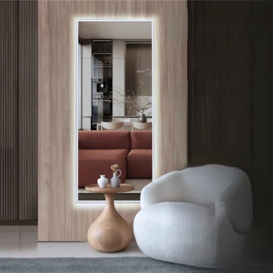 Veidrodis su LED apšvietimu 140×60 cm, Sumatra clear 14060