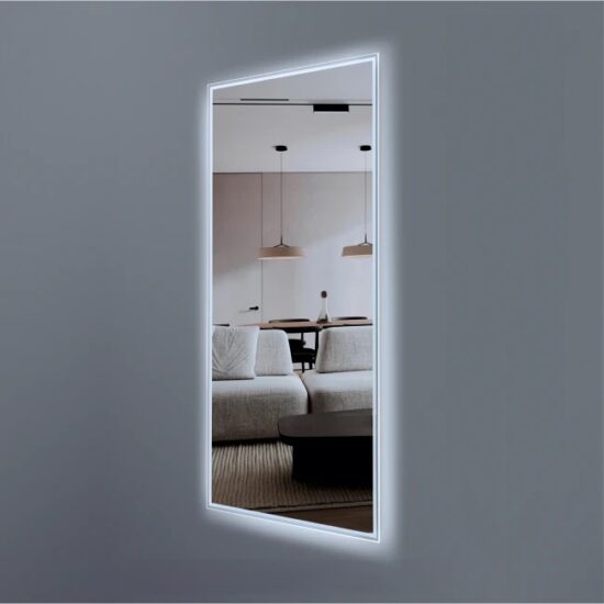 Veidrodis su LED apšvietimu 60x140 cm