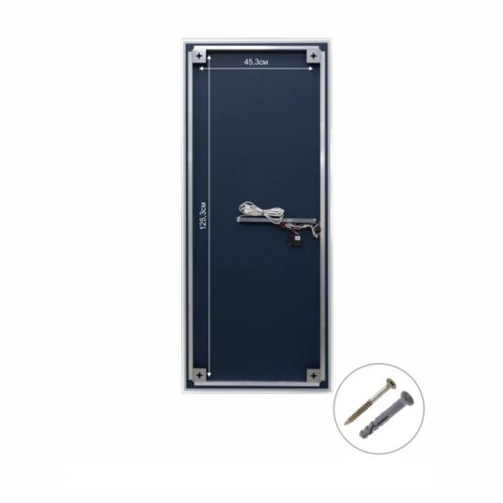 Veidrodis su LED apšvietimu 60x140 cm